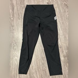 Pink Active Leggings - black